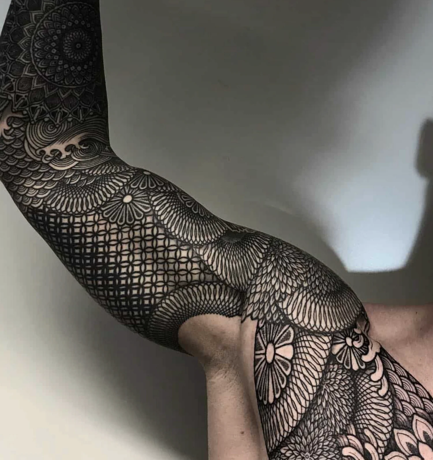 Symmetrical Elbow Mandala